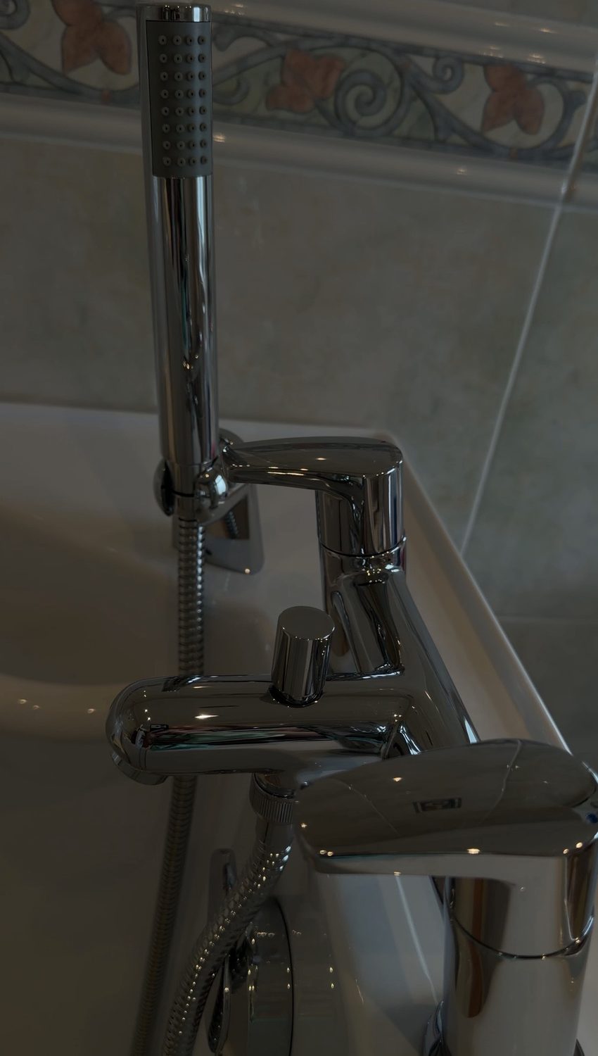 Gleaming Chrome Tap Detail